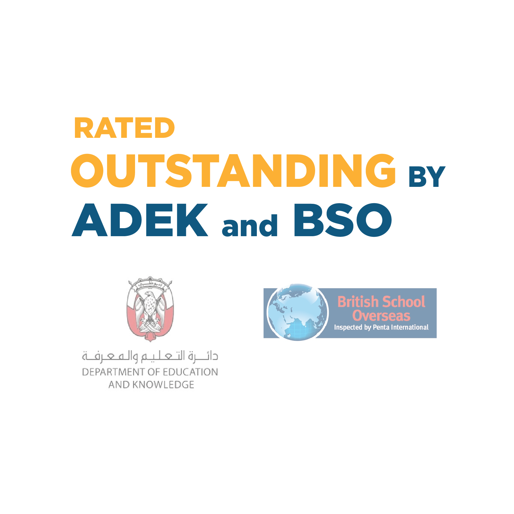 Rated Outstanding By Adek And BSO